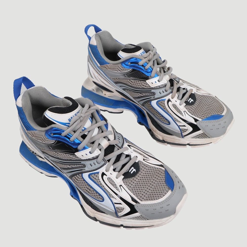 Balenciaga blue X-PANDER track sneakers